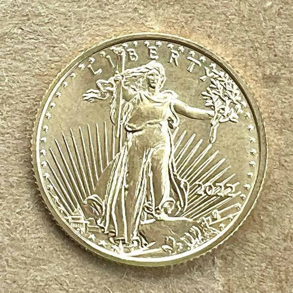 22k 1/4 oz American Eagle Coin - Picture 2 of 10